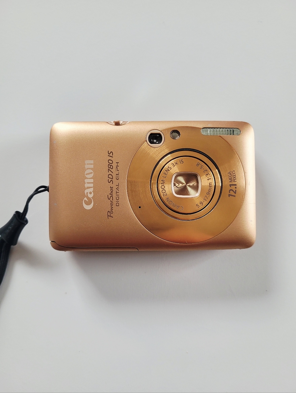 Canon PowerShot SD780 IS Digital ELPH Camera - Gold